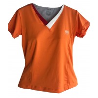 CAMISETA WILSON BLADE - LARANJA/BRANCA/VERMELHA